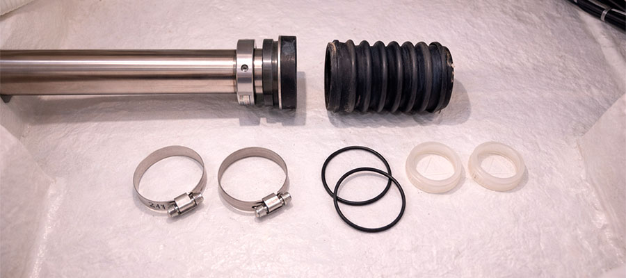 Has anyone replaced the bellows on PSS shaft seal? Has anyone replaced the bellows on PSS shaft seal?