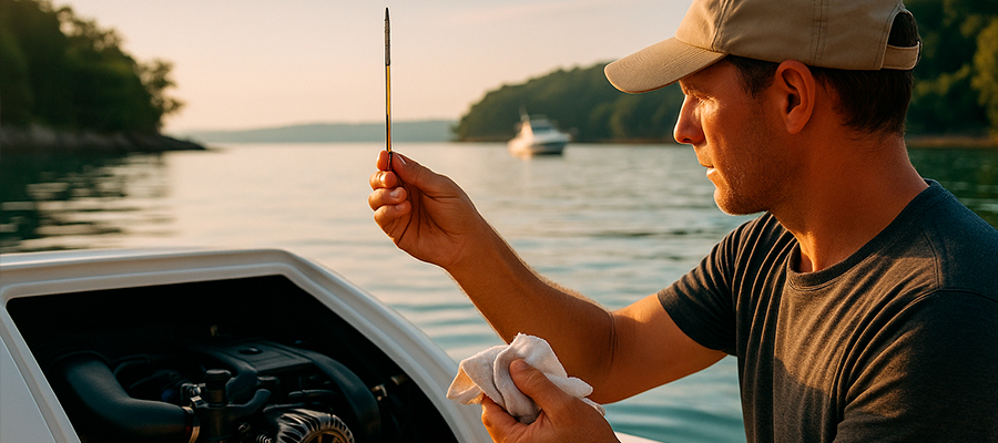 How Often Should You Check Your Boat Engine Oil Level?