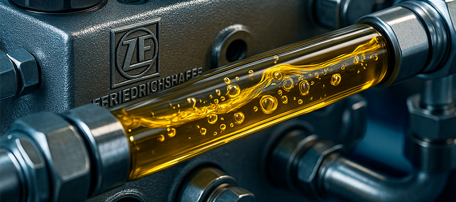 How does a zf marine transmission work