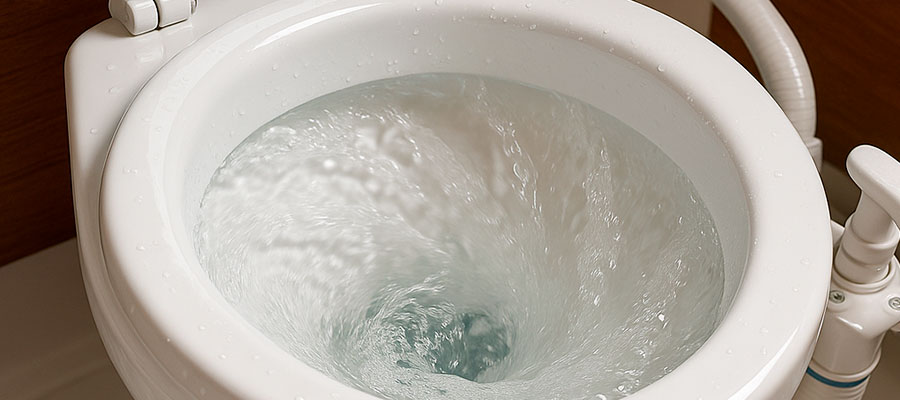 How to Flush a Jabsco Marine Toilet? How to Flush a Jabsco Marine Toilet?