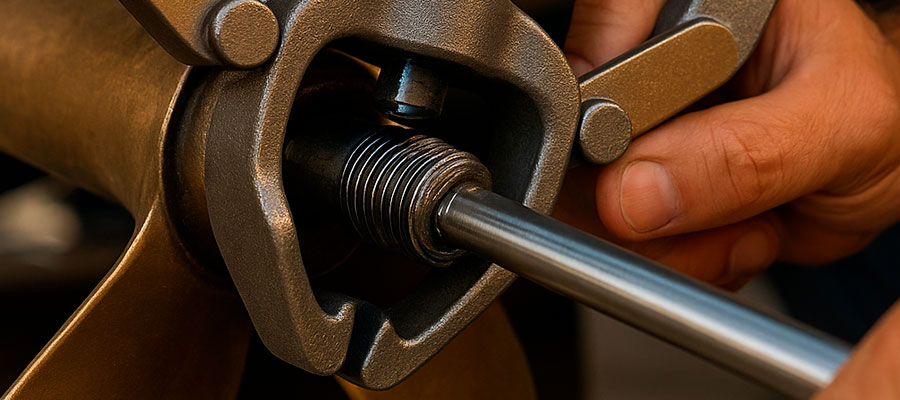 How to Use the Osculati Propeller Puller for Shaft Lines? How to Use the Osculati Propeller Puller for Shaft Lines?