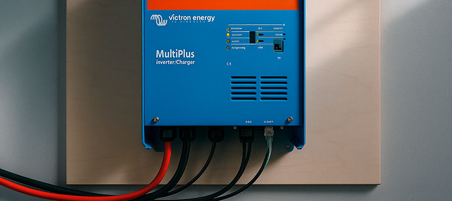 How to connect Victron inverter