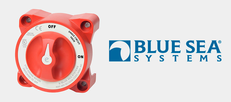 How to connect blue sea systems 350 amp e-series
