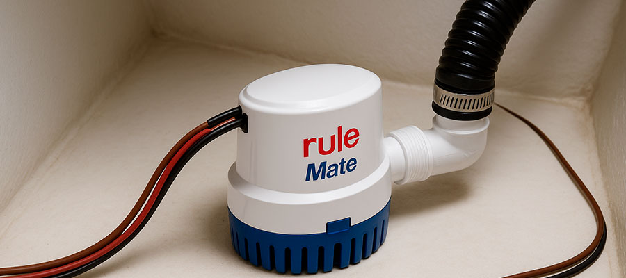 How to install a Rule-Mate bilge pump How to install a Rule-Mate bilge pump