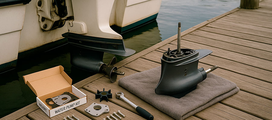 How to replace water pump on Johnson outboard motor How to replace water pump on Johnson outboard motor