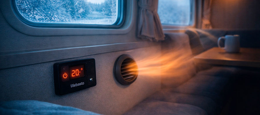 How to start Webasto heater?