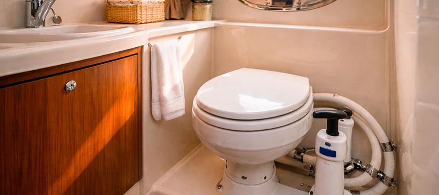 How to use a Jabsco manual marine toilet? How to use a Jabsco manual marine toilet?