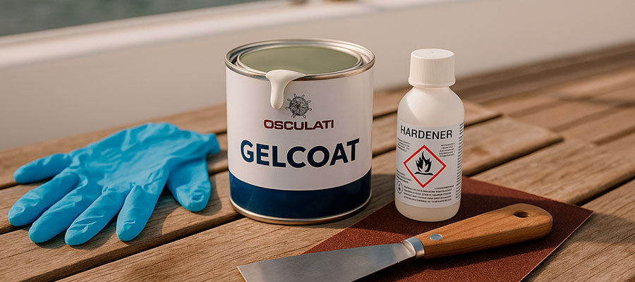How to use osculati gelcoat How to use osculati gelcoat