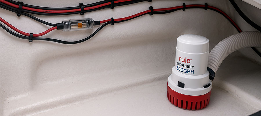 How to wire a Rule automatic bilge pump? How to wire a Rule automatic bilge pump?
