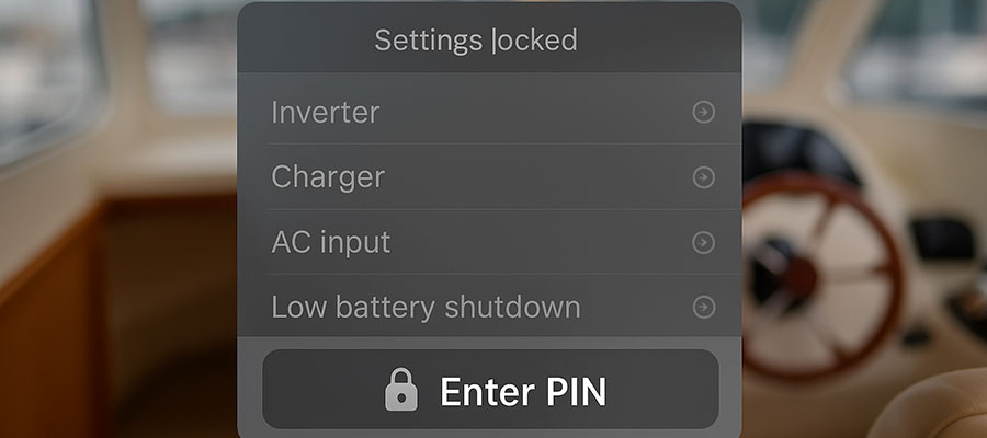 Victron Connect Settings Password Victron Connect Settings Password