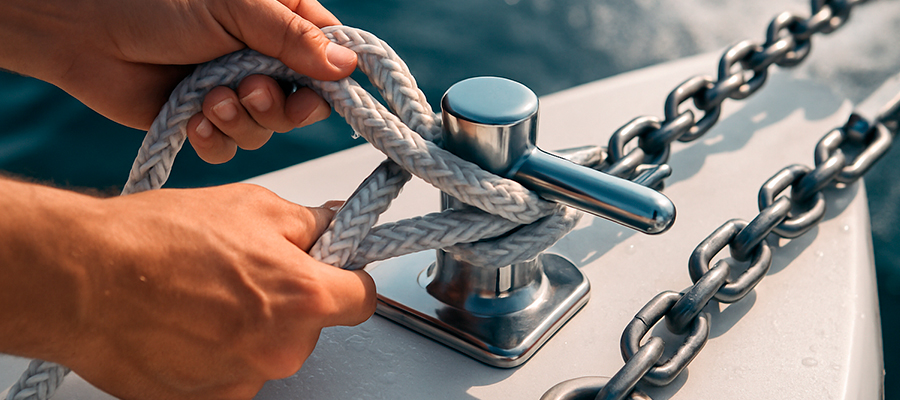 When Anchoring Where Should You Secure the Anchor Line to the Boat When Anchoring Where Should You Secure the Anchor Line to the Boat