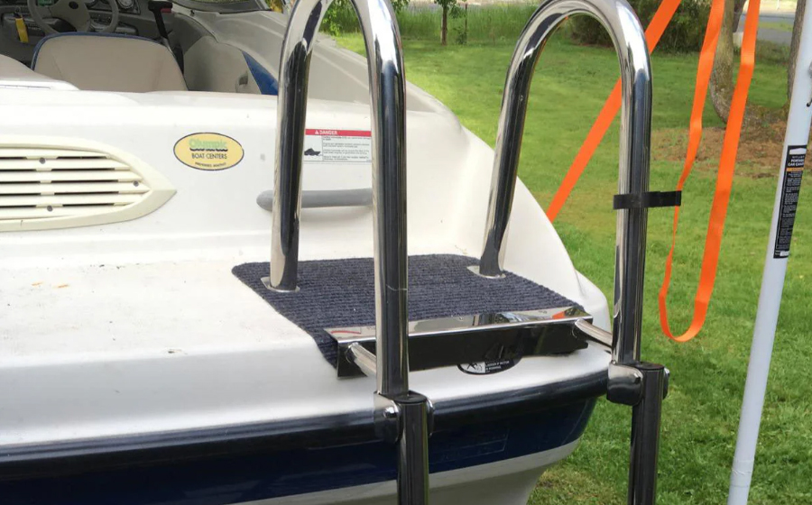 How to Install a Ladder on a Pontoon Boat