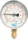 Jabsco Manometer 0-4 Bar