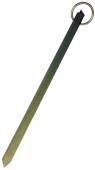 Allpa Zinc Steel Mooring Pin With Ring, T-Shape, L=500mm