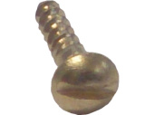 Talamex DIN 96 Brass Wood Screws Raised Countersunk (Oval Head)