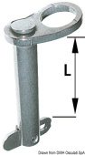 Osculati 37.269.80 - Drop Nose Pin AISI 316 80 mm Ø 8 mm B