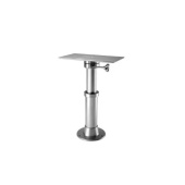 Barka Table Leg, 24V, 1 Stage, Surface-Mounted 465-715mm