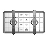 Inspection Hatch Nautylus Outer Size 306x436mm; White
