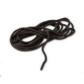 Trem Polyester 3-Strand Mooring Rope 20 mm Black