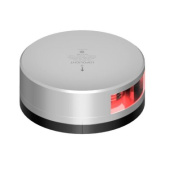 Lopolight 301-009-FB - Port Navigation Light 112.5° Red 2 NM Horizontal Mount Anodized Aluminum Flat Base