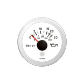 Veratron ViewLine Engine Oil Pressure 30Bar White 52mm