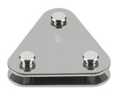 Schaefer 84-45 Pin Triangle Plate - 8 mm - 5/16"
