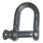 Straight Galvanized Shackle Ø8mm