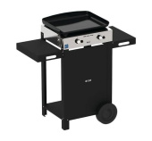 Eno 55508385 - Combo Plancha Gas 50 Cm 2 Burners + Trolley - Initial 50 Stainless Steel