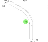 Steyr 2179330-1 - Raw Water Hose 20x2000
