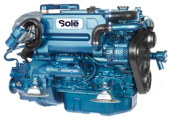 Solé Marine Engine SM-94 With Gearbox Tm93, R=2.77:1