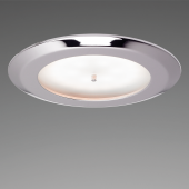 Prebit 23823105 - LED Recessed Light EB22-1 (Slave), Glossy Chrome, Warm White, 10-30V DC, Max. 6 W