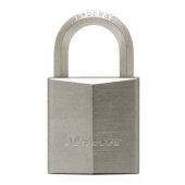 Plastimo 63620 - Padlock Nick. Brass 40mm Hexag. 23mm Shackle