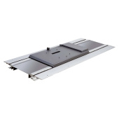 Norsap 19096-031 - Standard Rail for Norsap 800+1000+1100, 1,5M, Built-In, Lowered Central Sheet