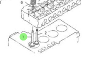 Nanni Diesel 970307772 - Inlet Valve for N4 and 4 Series Engines