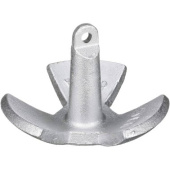 Attwood Cast Iron/Aluminium River Anchor - 8.15kg