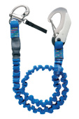 Wichard 7007 - Safety Line OSR Elastic 1-2 m with 2 Hooks