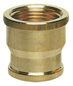 Osculati 17.271.00 - Brass Joint Sleeve Female/Female 3/8" x 1/2"