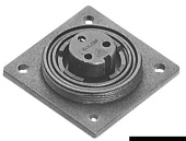 Osculati Bulgin Buccaneer IP68 Built-In Female Socket – Waterproof Connector with Protective Cap