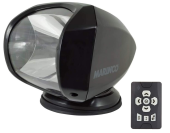 Marinco SPL-12B - Spotlight 100W 12V/24V Black Including Remote