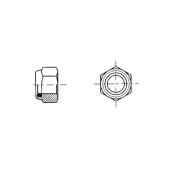 TREM Stainless Steel Self-Locking Hex Nuts M4–M10