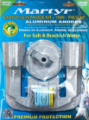 Zinc Anode Kit, Bravo-2 & 3 ≥1989