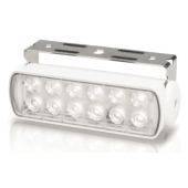 Hella Sea Hawk LED 9-32V - Spotlight, White Light, White Housing