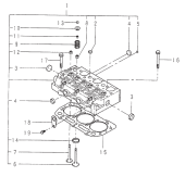 Northern Lights 111011260 - Cylinder Head Assembly 