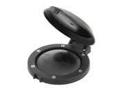 Vetus P19006 - Maxwell Foot Switch, with Black Cover, Ø 104 mm, 21 mm High, 47 mm Deep