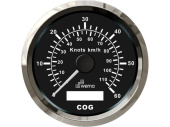 Wema 110688 - Silverline GPS/Speed/Compass GPS 60 Knots Black