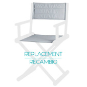 Marine Business Replacement Seat And Back For 63011 Grey