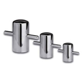 Stainless Steel Bollard 156x80x2x18 mm Weldable