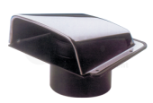Allpa Plastic Mounting Plate With Hose Connection (Ø76mm) For Shell Vent 048975