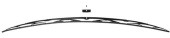 Exalto EWT CN Wiperblade 1000mm