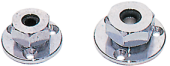 Allpa Chromed Brass Watertight Cable Leads, Cable Ø10mm (Grooved Nut)